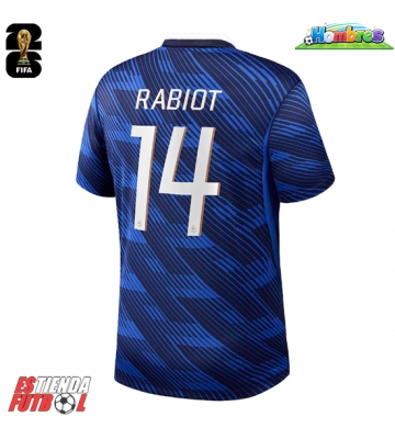 Francia Adrien Rabiot #14 Primera Equipación Mundial 2026 Manga Corta